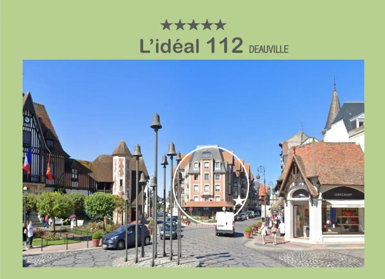 L'Ideal 112 - 85M2, 2 Chambres, Parking & Cabine De Plage Deauville Bagian luar foto