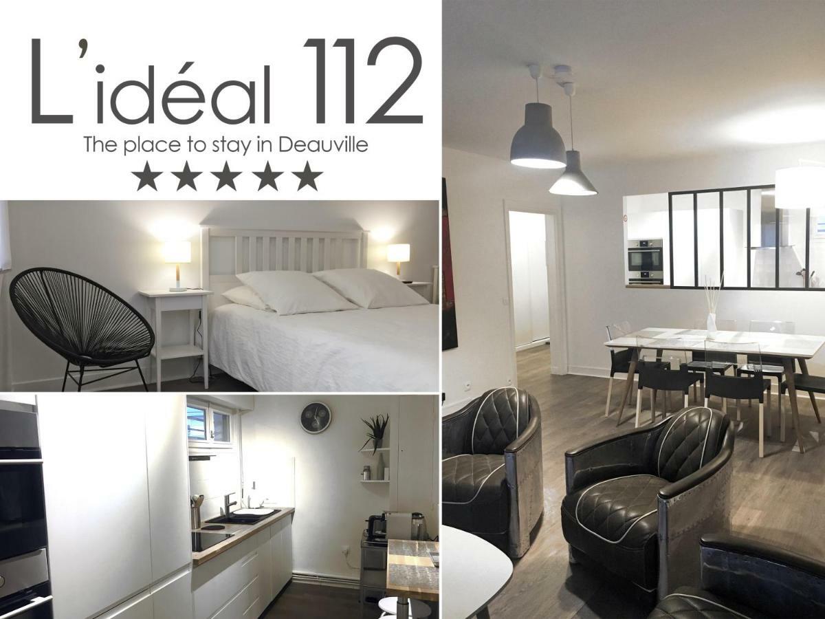 L'Ideal 112 - 85M2, 2 Chambres, Parking & Cabine De Plage Deauville Bagian luar foto