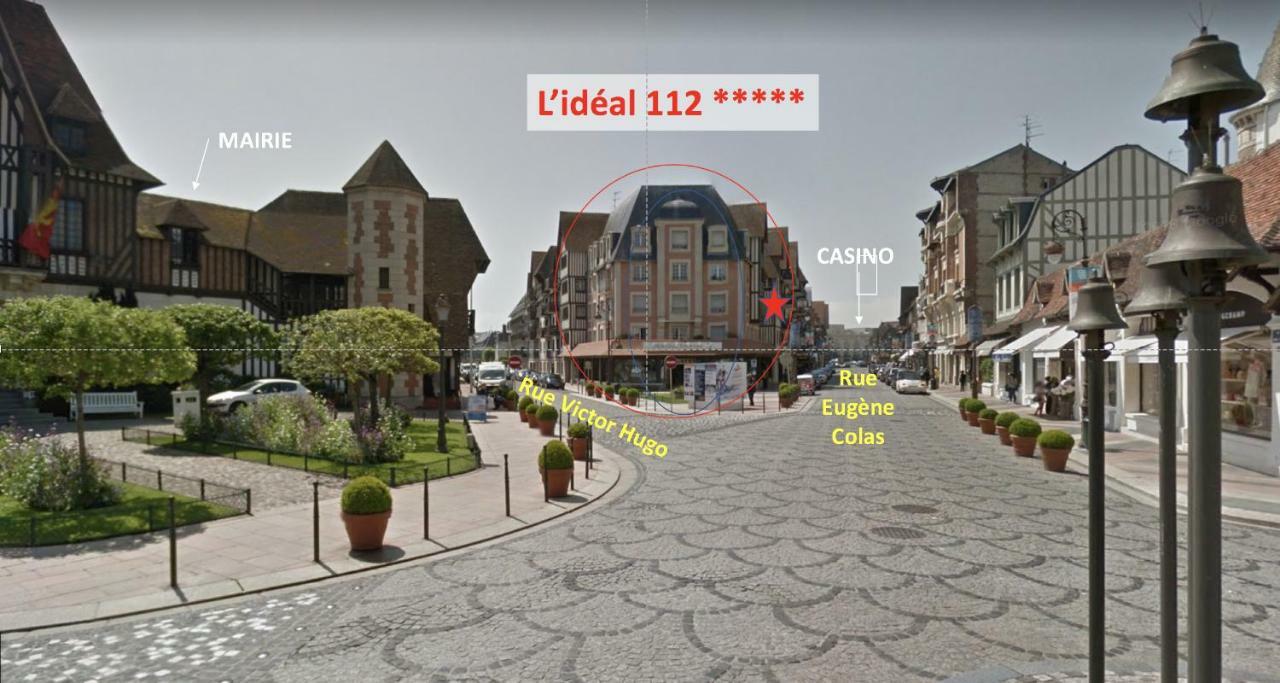 L'Ideal 112 - 85M2, 2 Chambres, Parking & Cabine De Plage Deauville Bagian luar foto